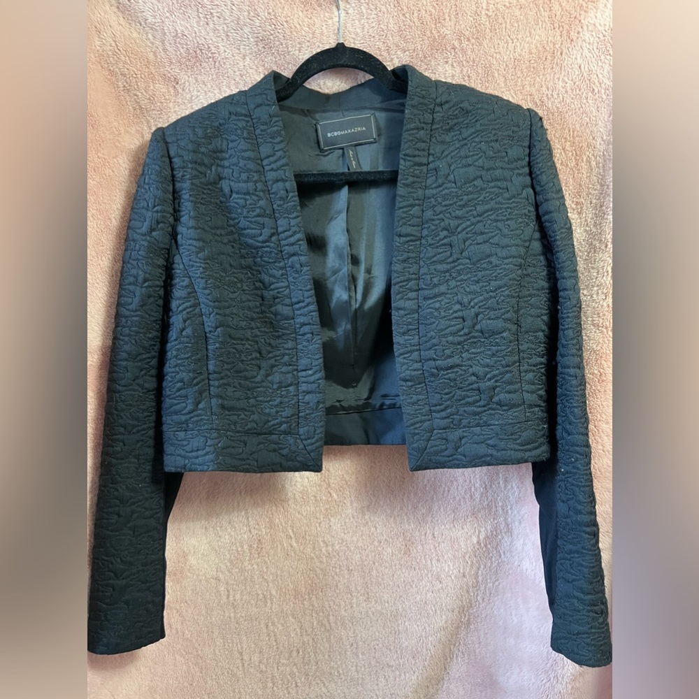 BCBG MAXAZRIA Open Front Jacket